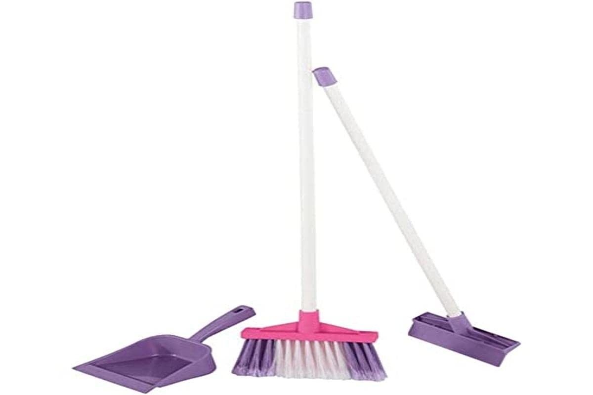 TA TE TI - Kit de Limpeza Infantil Rosa | Brinquedo Educativo e Divertido