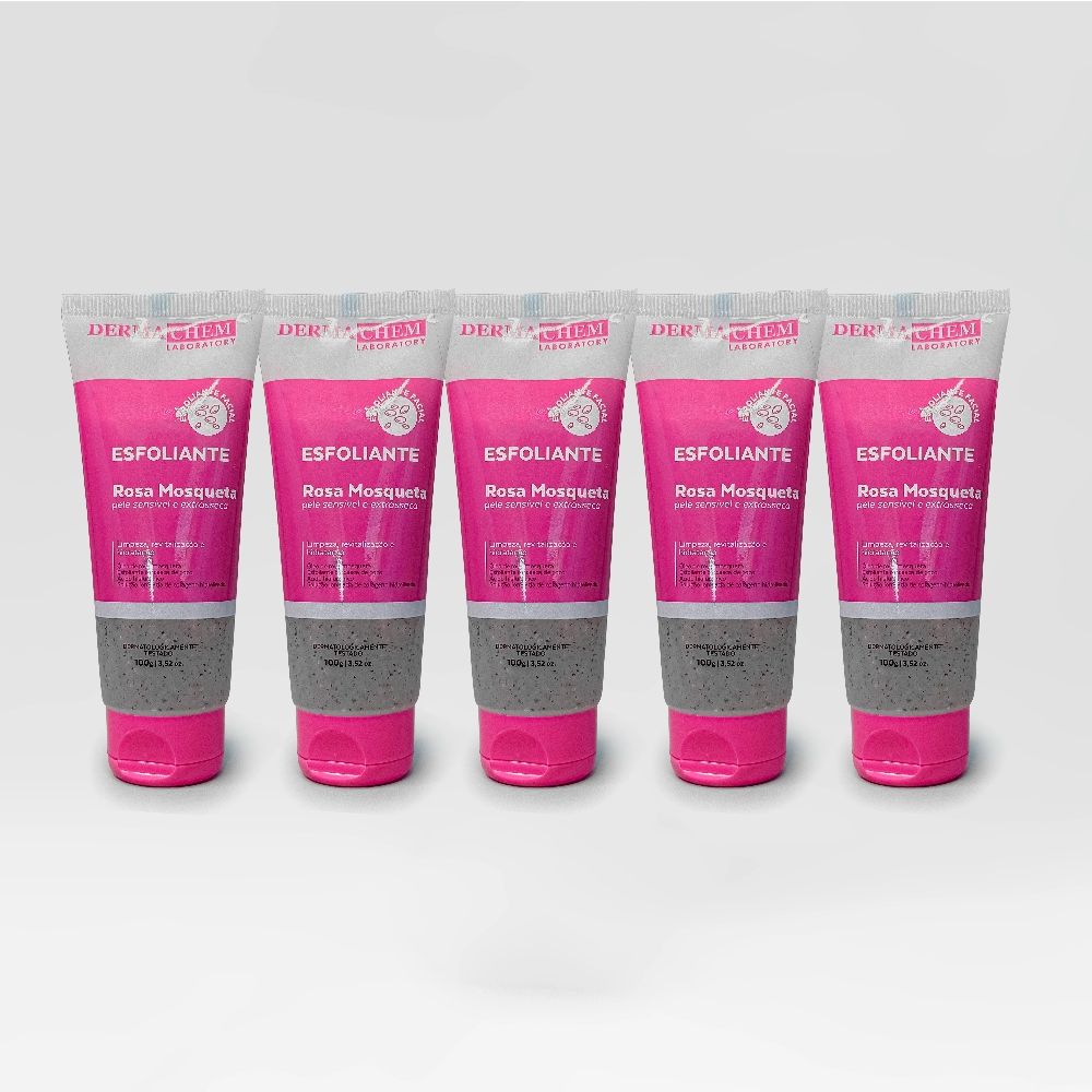 Rosa Mosqueta: Kit 5 Esfoliantes Revitalizantes