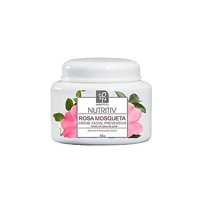 Rosa Mosqueta Natuflores: Creme Facial Preventivo 55g