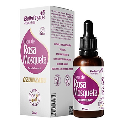 Rosa Mosqueta Ozonizada BellaPhytus: Pele Renovada!