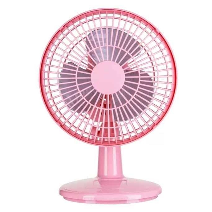 Ventilador Mini Turbo 20cm Rosa Prata 127V - Design Compacto e Estiloso