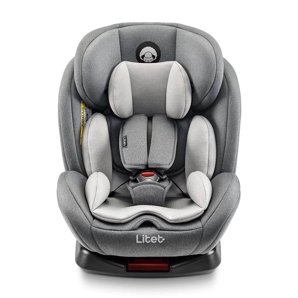 Cadeira Auto Isofix 0-36kg Snugfix Litet: Segurança e Conforto com Rotação 360°
