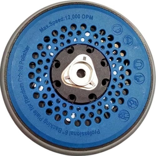 Prato Suporte Ventilado 6" para Politriz Roto-orbital - Vonixx Lyv