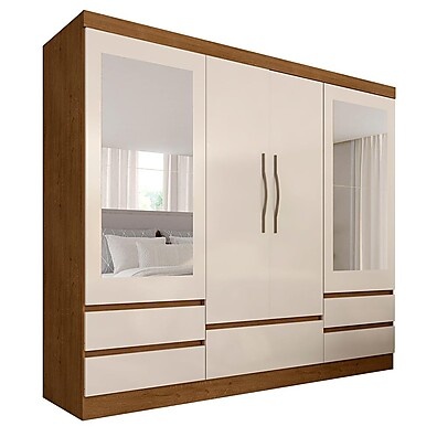 Roupeiro Casal com Espelho: Design e Espaço!