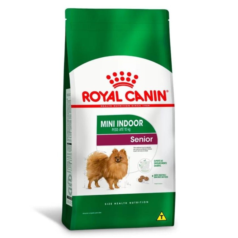 Royal Canin Mini Indoor Sênior: Nutrição para Cães Idosos