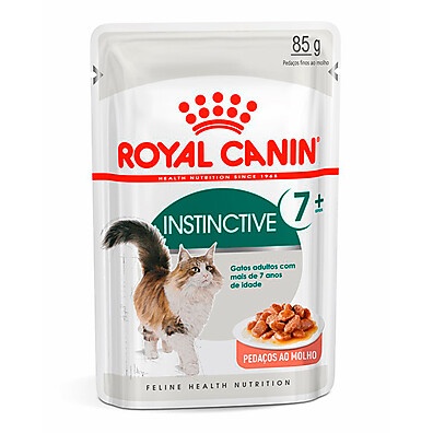 Royal Canin Sachê Gatos +7: Nutrição para a Idade de Ouro