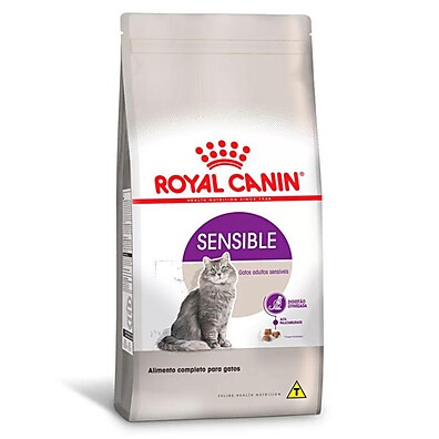 Royal Canin Sensible Gatos: Saúde Digestiva em 4kg