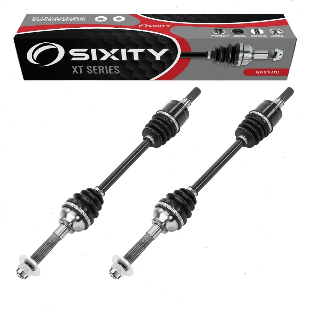 Kit 2 Eixos Dianteiros Sixity XT para Kubota RTV-X (Esquerdo e Direito) - Alta Performance e Durabilidade