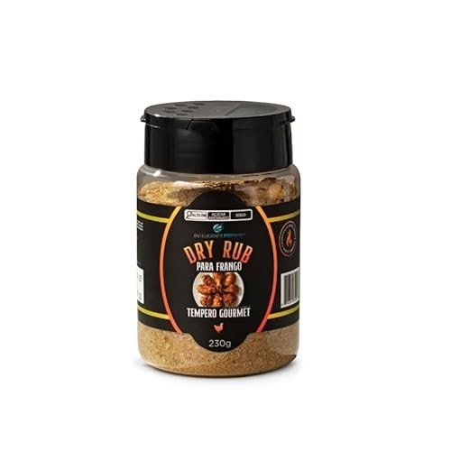 Inteligente Primme — Tempero Seco Dry Rub para Frango, 230g, Mistura de Ervas e Especiarias para Carnes Assadas, Grelhadas ou Churrasqueadas