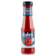 Ketchup Cirio Rubra All'Italiana Cirio, 340g, Importado da Itália