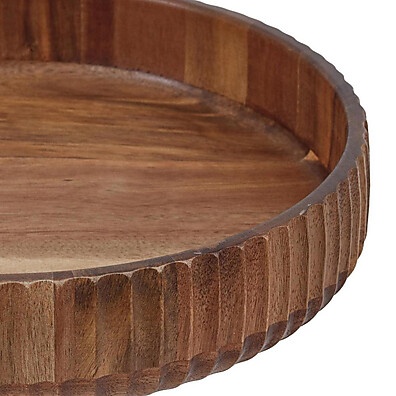 Bowl de Madeira Acácia 22cm: Elegância Rústica