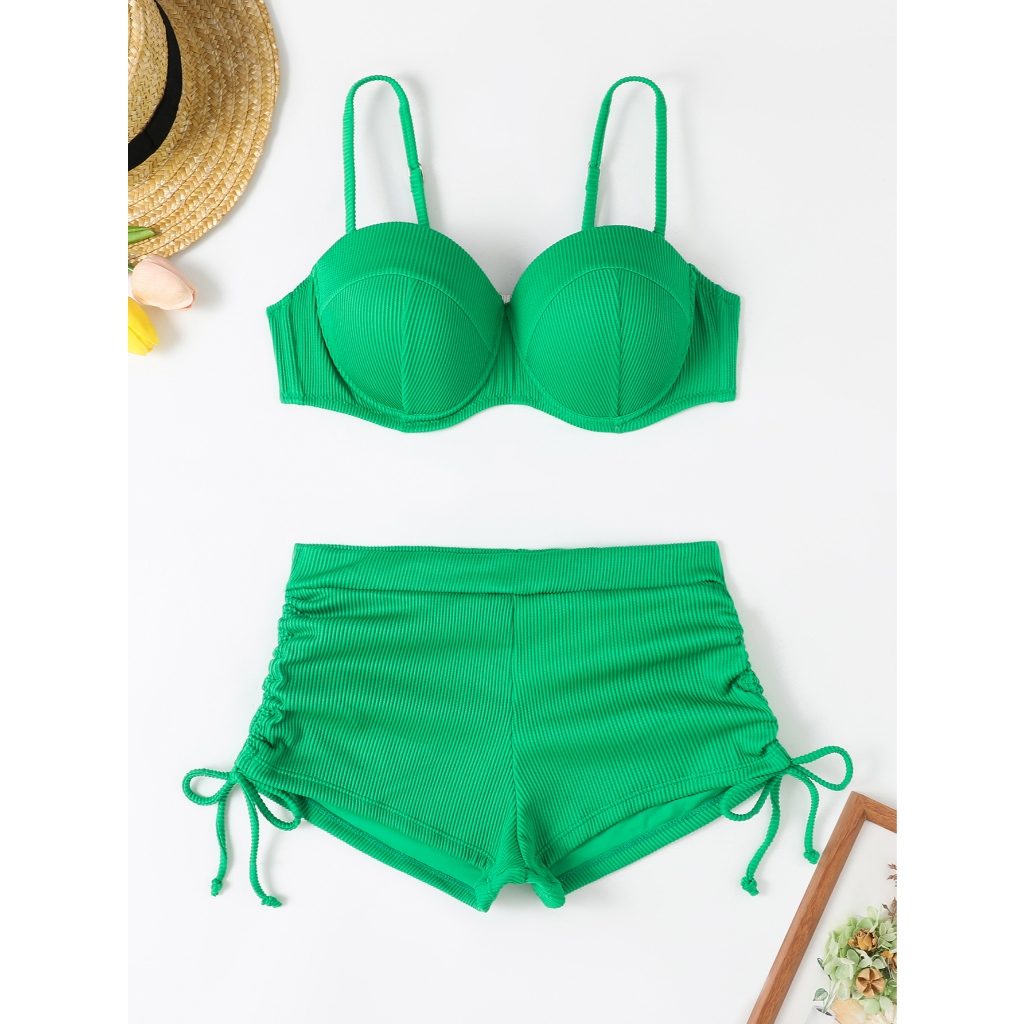 RWX Biquíni c/ Shorts Feminino Verão 2024 - Conforto e Estilo