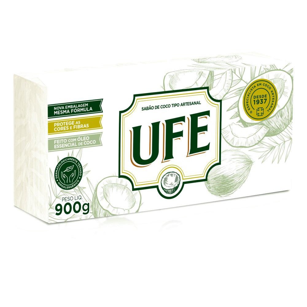Sabão de Coco UFE: Limpeza Natural e Versátil