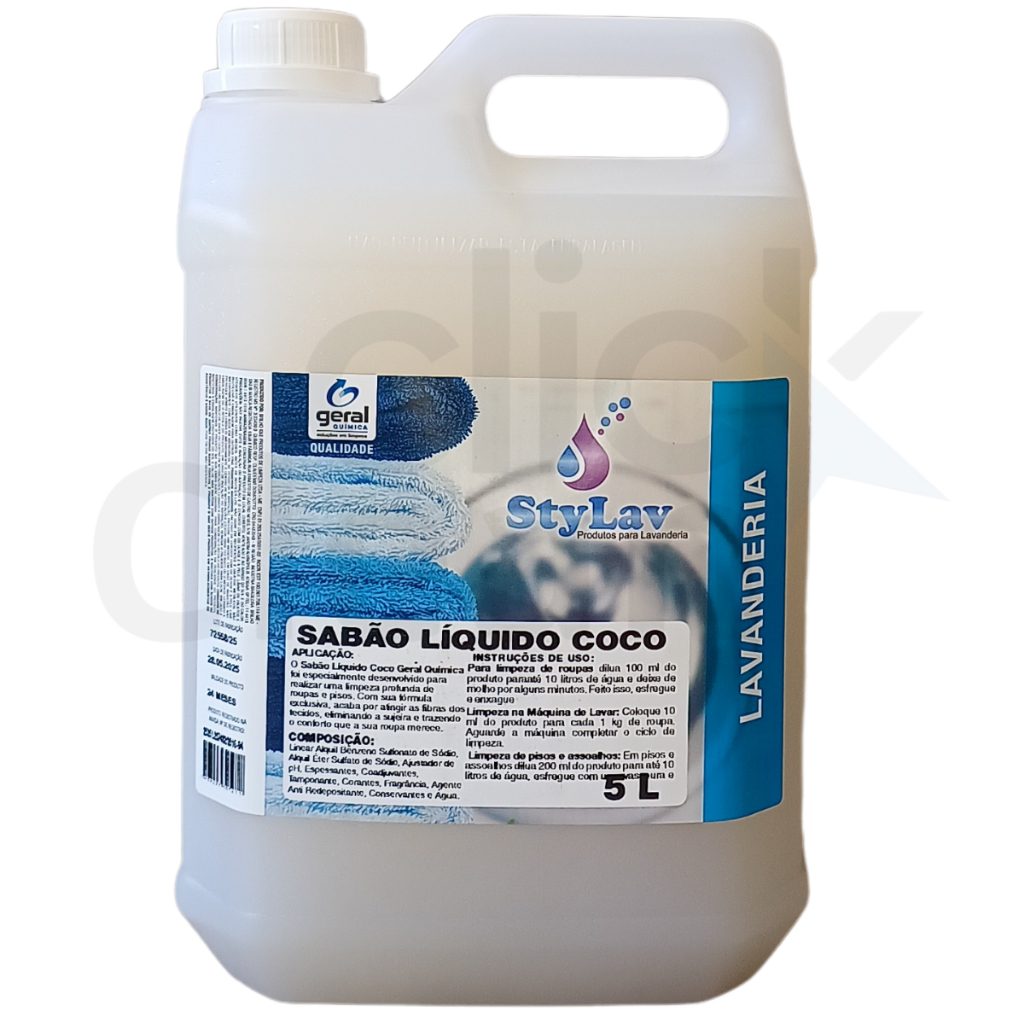 Sabão Líquido de Coco Concentrado: Limpeza Poderosa e Econômica para Roupas