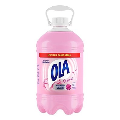 Sabão Líquido Ola Original 3,8L – Cuidado Completo para Roupas Finas