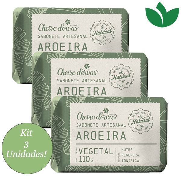 Sabonete Aroeira 110g: Limpeza Profunda e Pele Radiante