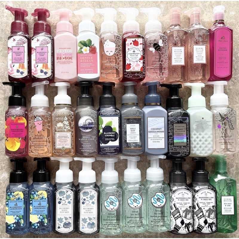 Sabonete Bath & Body Works em Espuma Importado: A Experiência de Luxo para sua Pele