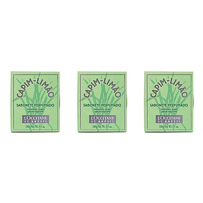 Sabonete Capim-Limão 100g – Kit com 3 Unidades