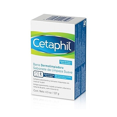 Sabonete Cetaphil 127g: Limpeza Suave sem Ressecar