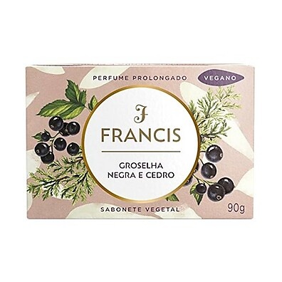 Sabonete Francis Clássico: Groselha & Cedro 90g