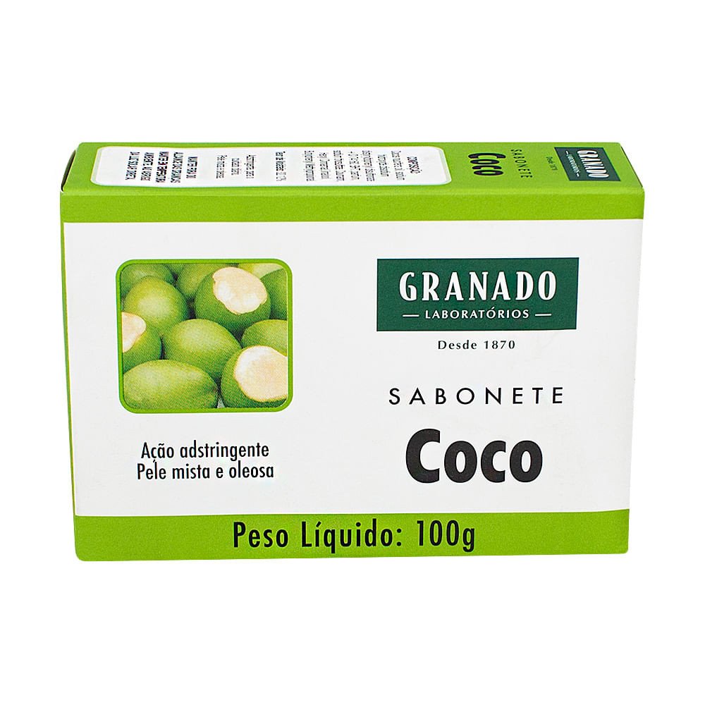 Sabonete Granado Coco: Hidratação e Nutrição!