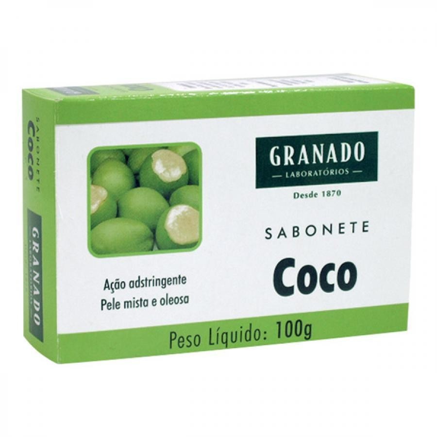 Sabonete Granado Coco: Pele Limpa e Refrescante