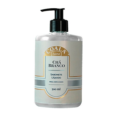 Sabonete Líquido Chá Branco 500ml: Pele Macia e Perfumada