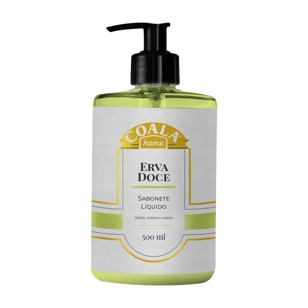 Sabonete Líquido Erva Doce: Pele Macia e Perfumada