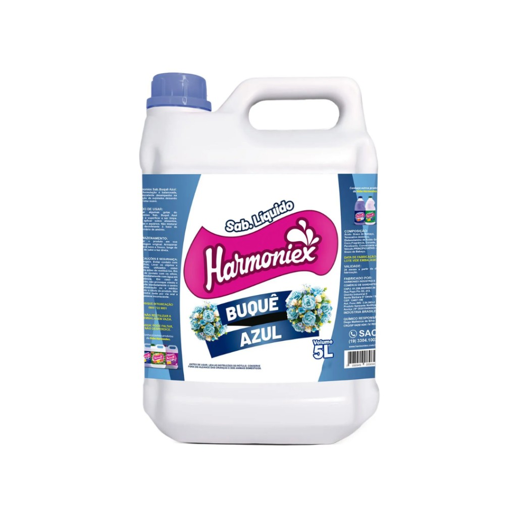 Sabonete Líquido Harmoniex 5L: Limpeza e Frescor!