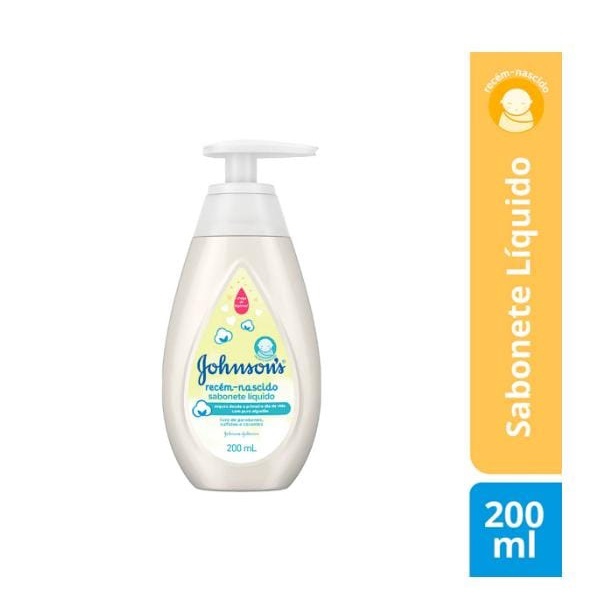 Sabonete Líquido Johnson’s Recém-Nascido 200ml: Seguro e Suave