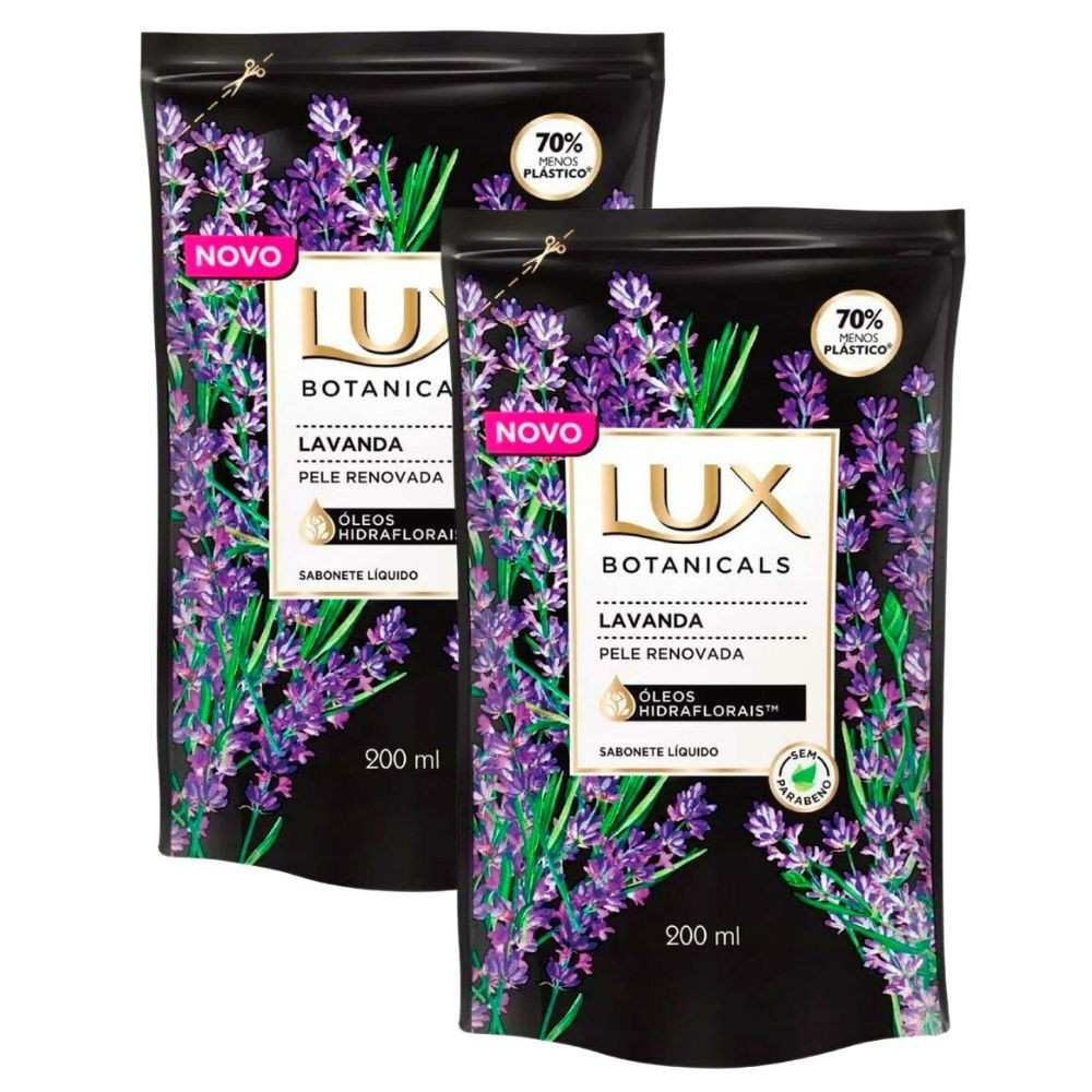 Sabonete Líquido Lux Botanicals Lavanda: Pele Renovada