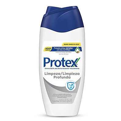 Sabonete Líquido Protex Limpeza Profunda 250ml – Pele Limpa e Protegida