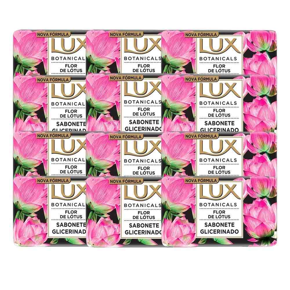 Sabonete Lux Flor de Lotus: 12 Unidades de Puro Luxo
