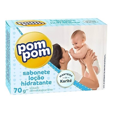 Sabonete Pompom: Hidratação e Cuidado para a Pele do Bebê