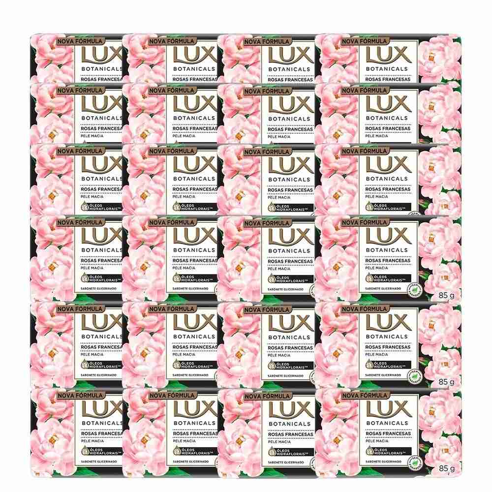 Sabonete Rosas Francesas Lux: 24 Unidades!