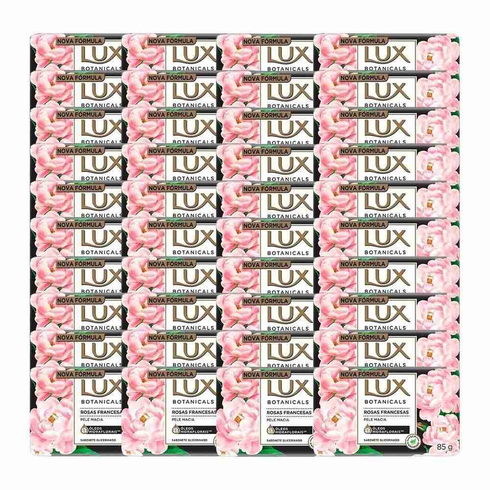 Sabonete Rosas Francesas Lux: 40 Unidades de Puro Luxo