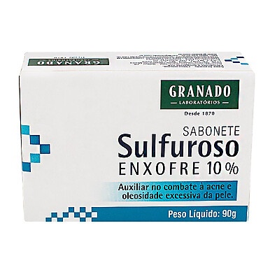Sabonete Sulfuroso Granado 10% de Enxofre – Tratamento Potente para a Pele