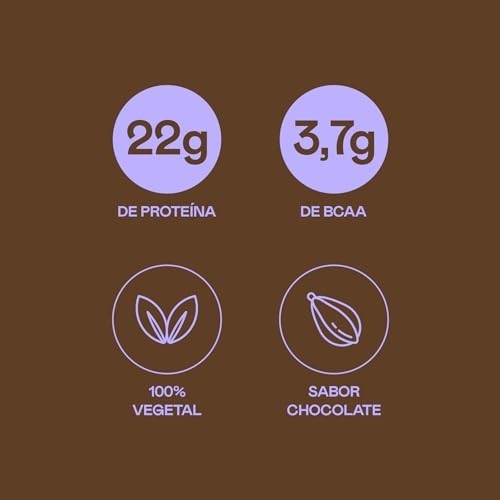 Proteína 100% Vegetal Holistix Sabor Chocolate 450g