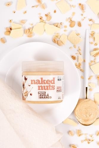 Naked Nuts Pasta De Mix De Nuts Sabor Avelã Branco (300G)