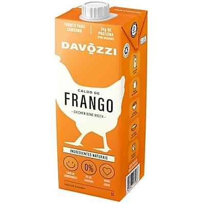 Caldo Frango 100% Natural 1L: Sabor Puro e Saudável