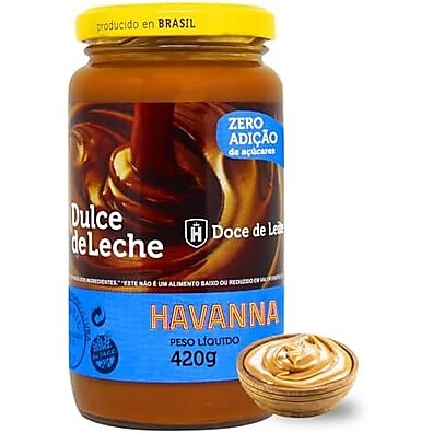 Doce de Leite Havanna Zero Açúcar 420g: Sabor Irresistível