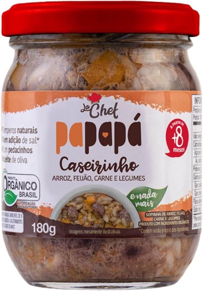 Papinha Sabor Caseirinho com Legumes La Chef 180g - Papapá