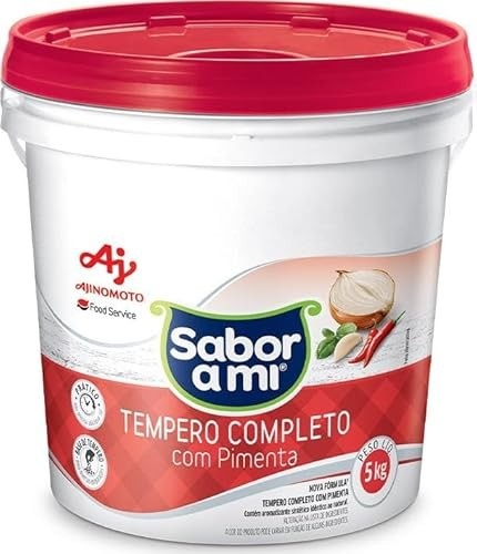 TEMPERO COMPLETO SABOR A MI® COM PIMENTA BALDE 5KG