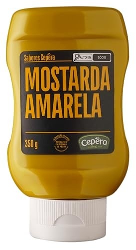 Mostarda Amarela Sabores Cepêra
