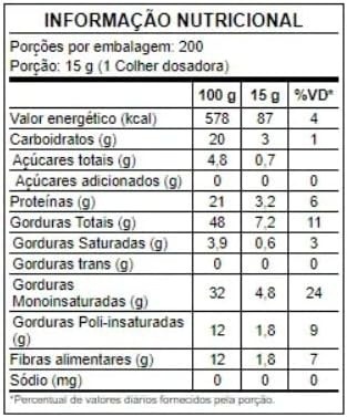 Pasta saborizante de amêndoas 100% 200g