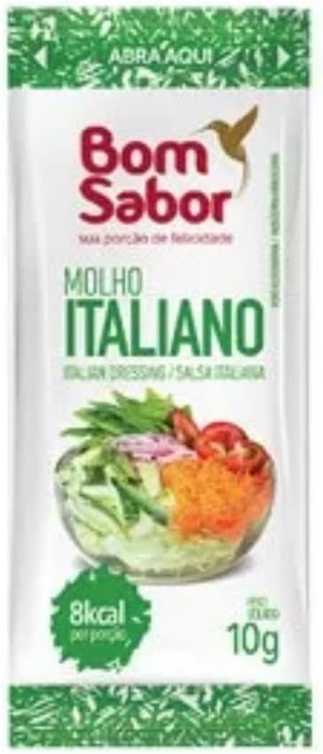 Molho Italiano Bom Sabor Sachê 10g Pacote Com 50 Unidades