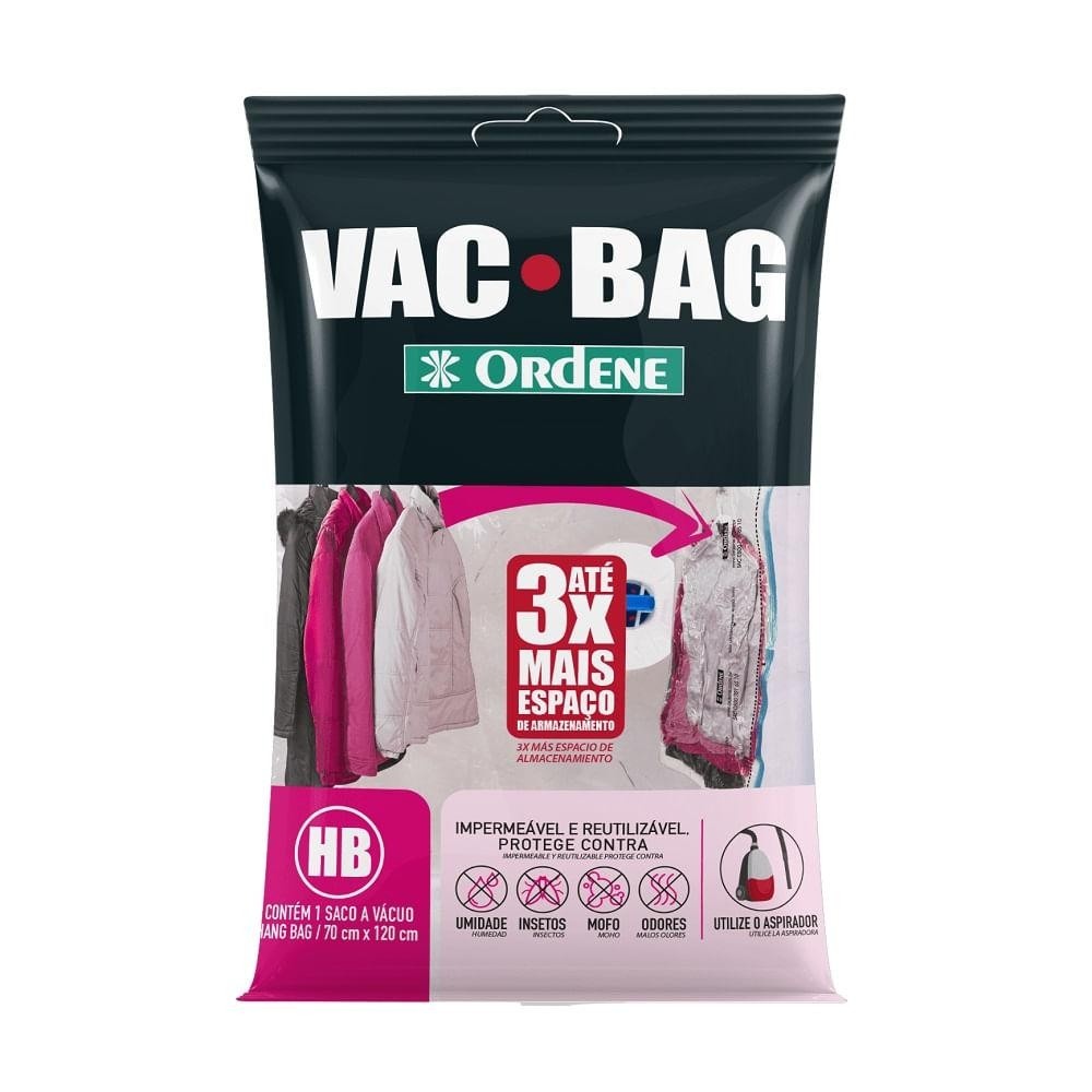 Saco a Vácuo Hang Bag: Organize e Triplique o Espaço!