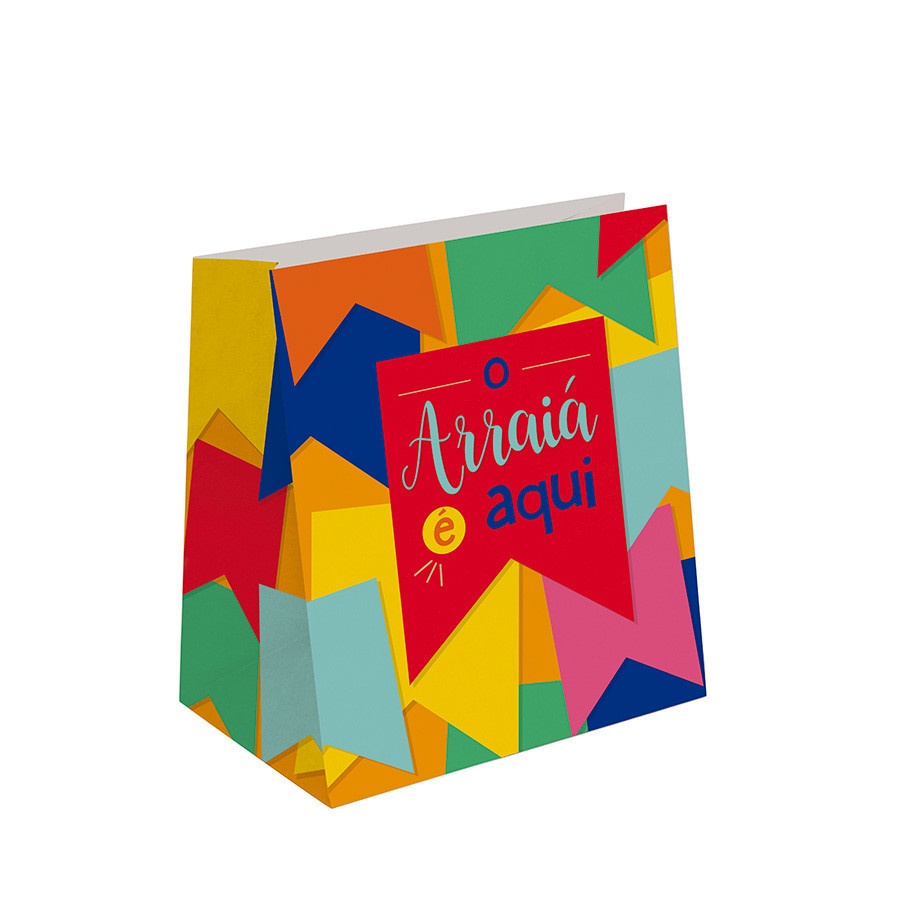 Saco de Papel Junino: Decore sua Festa!