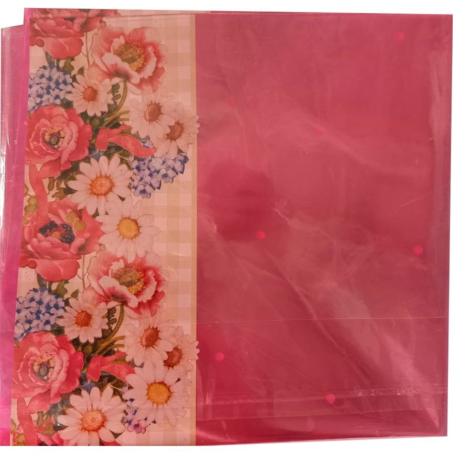 Saco de Páscoa Floral Rosa: Embalagem Elegante!