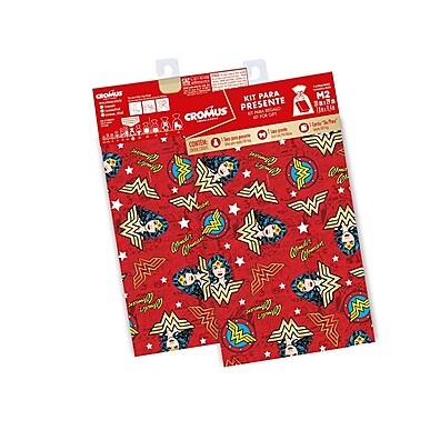 Saco Presente Mulher Maravilha: Decore com Estilo!